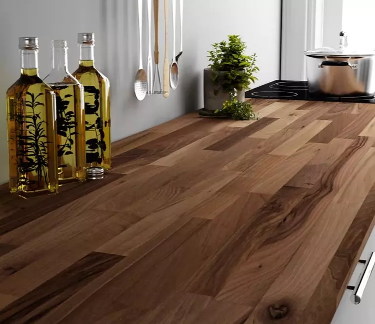 Encimeras de madera a medida en Valladolid